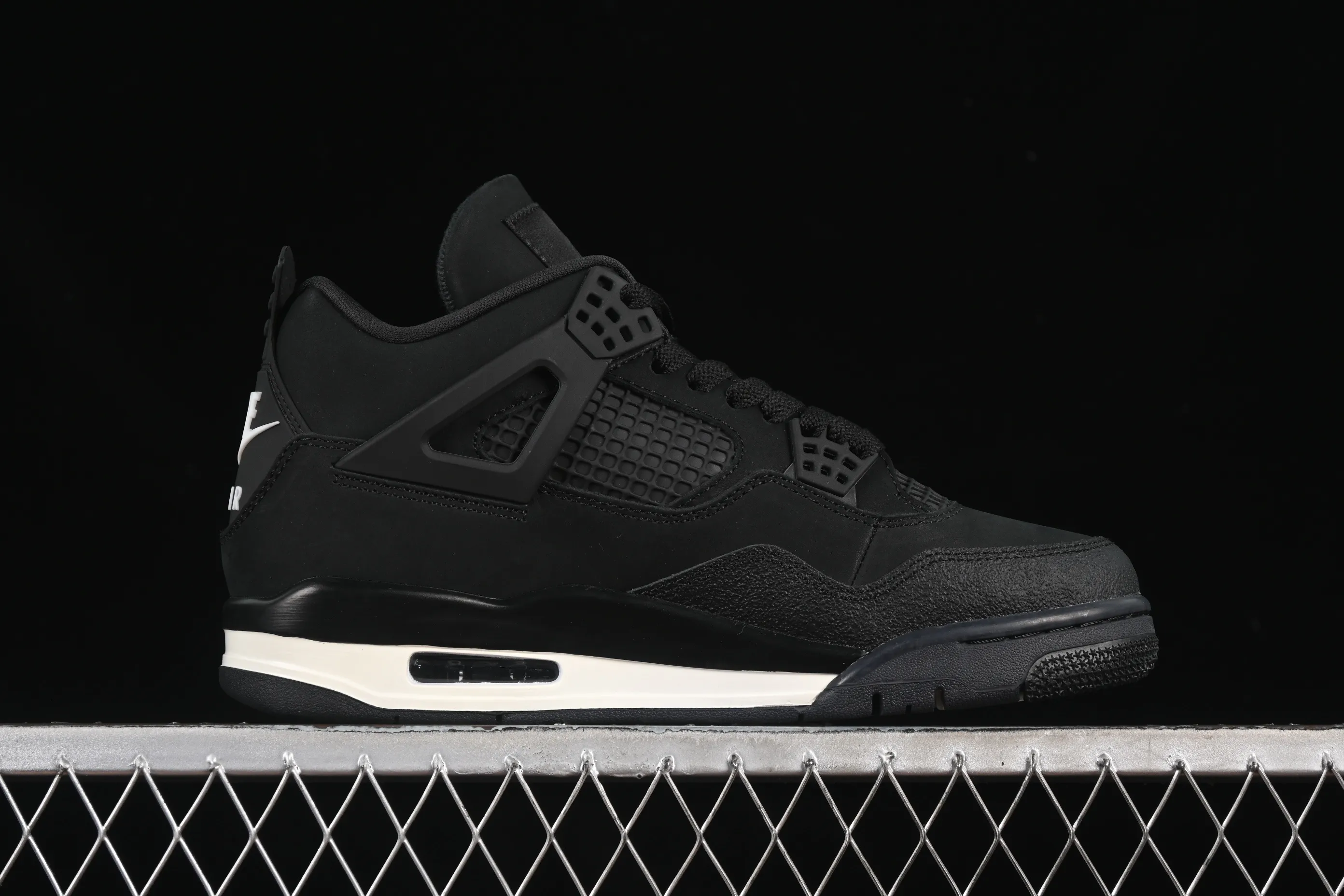 All categories Air Jordan Jordan series basketball shoes Air Jordan 4 Nigel Sylvester x Air Jordan 4 Retro AJ4 Joe 4 joint black brick HF4340-001